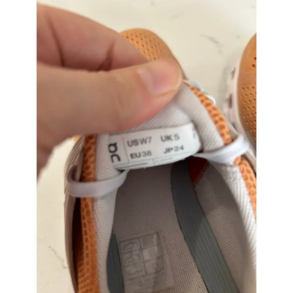 On Cloudswift  athletic running shoe sz 7 W Copper Frost colorway outdoors gym - Picture 7 of 11